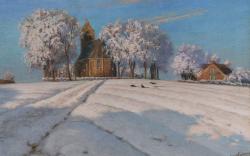 Schilderij Ids Wiersma in collectie Terp Hegebeintum